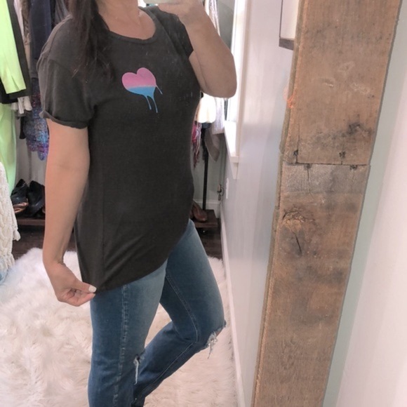 Chaser T-shirt dice lucky horse shoes print size small - Picture 3 of 8